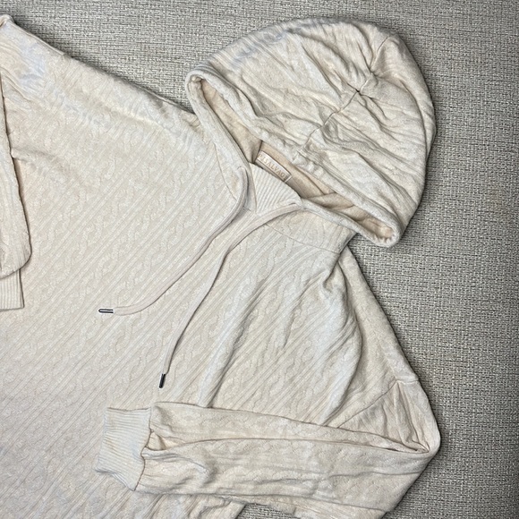 Cream P.J. Salvage Hoodie and Sweatpants Set - Picture 3 of 8